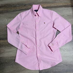 Ralph Lauren Light Pink Button-Down Shirt